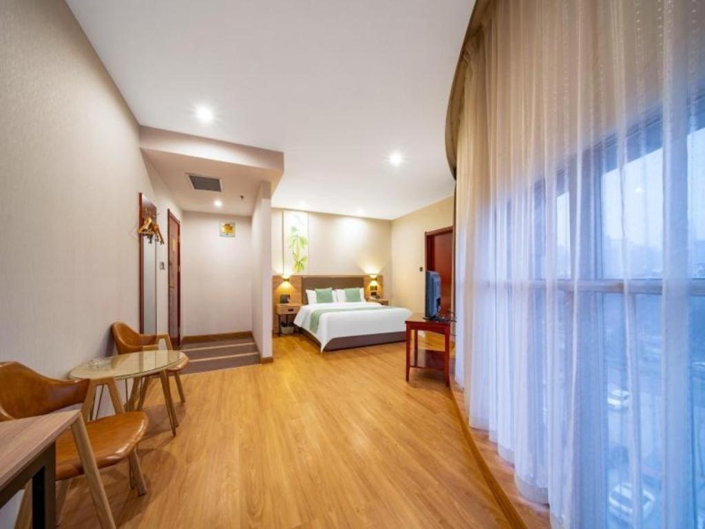 Greentree Inn Jining Yanzhou Jiuzhou Fangyuan Business Hotel Exteriör bild