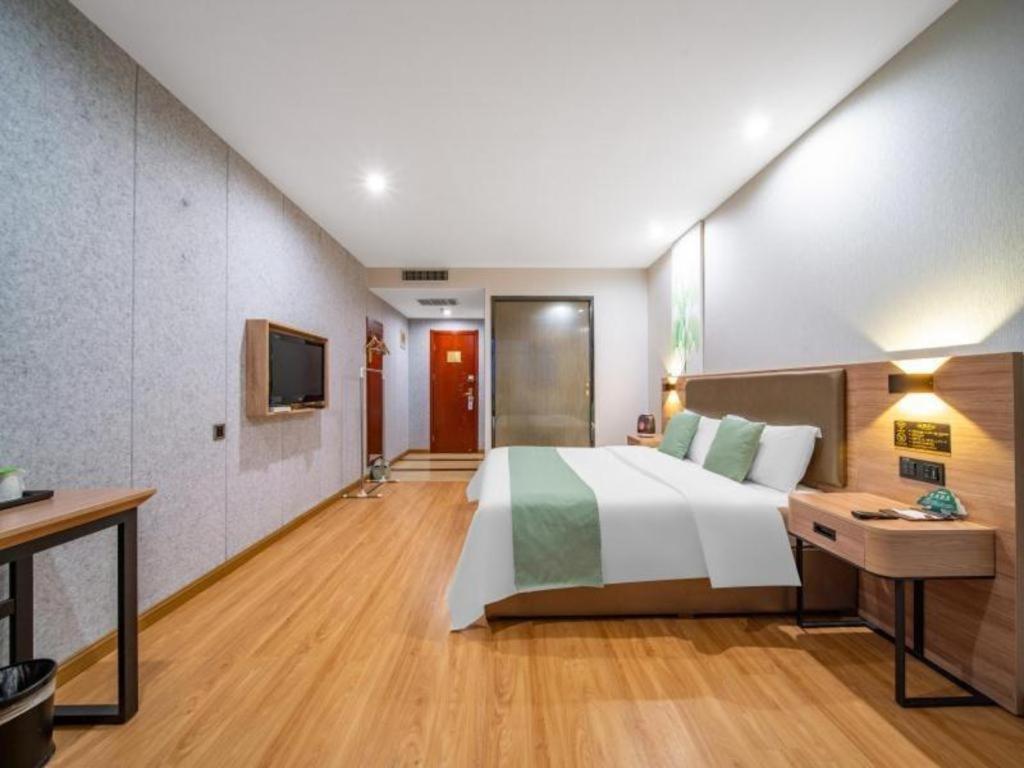 Greentree Inn Jining Yanzhou Jiuzhou Fangyuan Business Hotel Exteriör bild