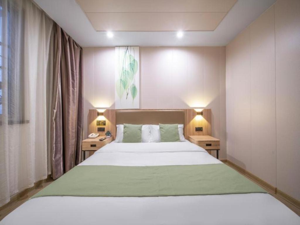 Greentree Inn Jining Yanzhou Jiuzhou Fangyuan Business Hotel Exteriör bild