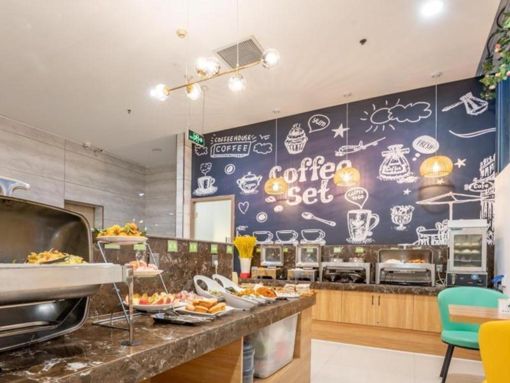 Greentree Inn Jining Yanzhou Jiuzhou Fangyuan Business Hotel Exteriör bild