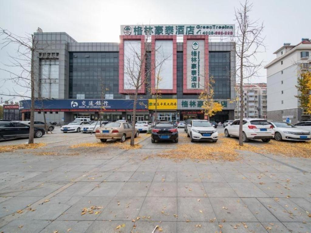 Greentree Inn Jining Yanzhou Jiuzhou Fangyuan Business Hotel Exteriör bild