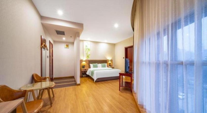 Greentree Inn Jining Yanzhou Jiuzhou Fangyuan Business Hotel Exteriör bild