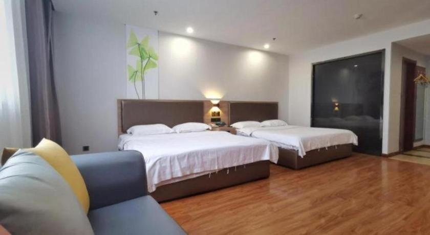 Greentree Inn Jining Yanzhou Jiuzhou Fangyuan Business Hotel Exteriör bild
