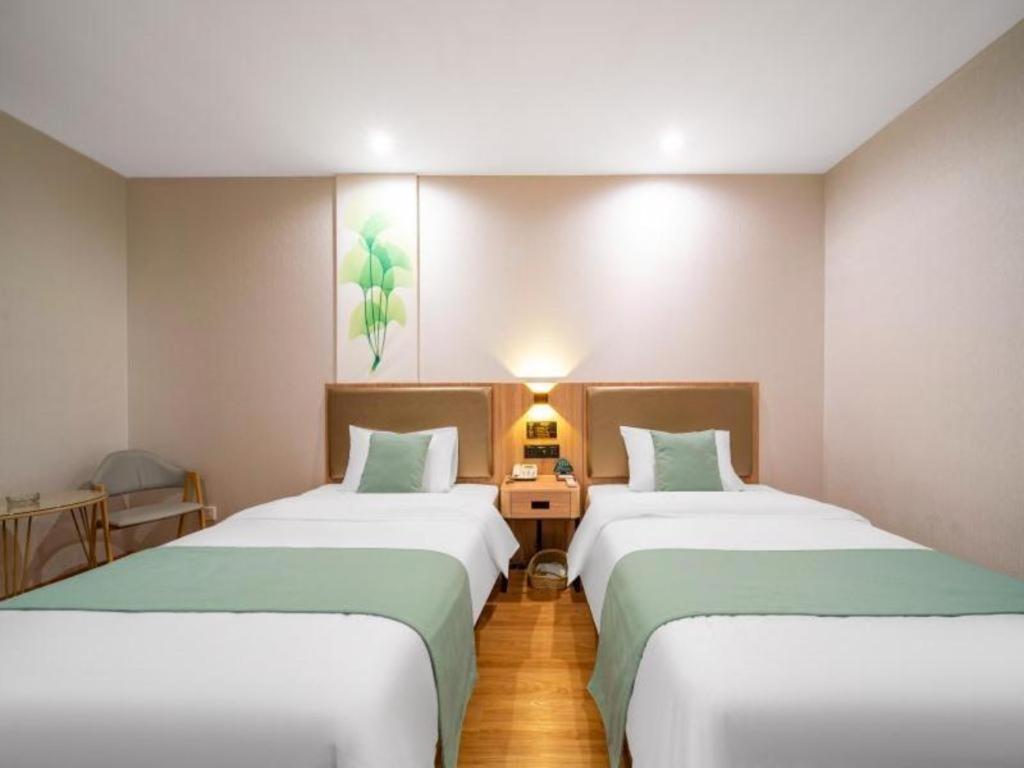 Greentree Inn Jining Yanzhou Jiuzhou Fangyuan Business Hotel Exteriör bild