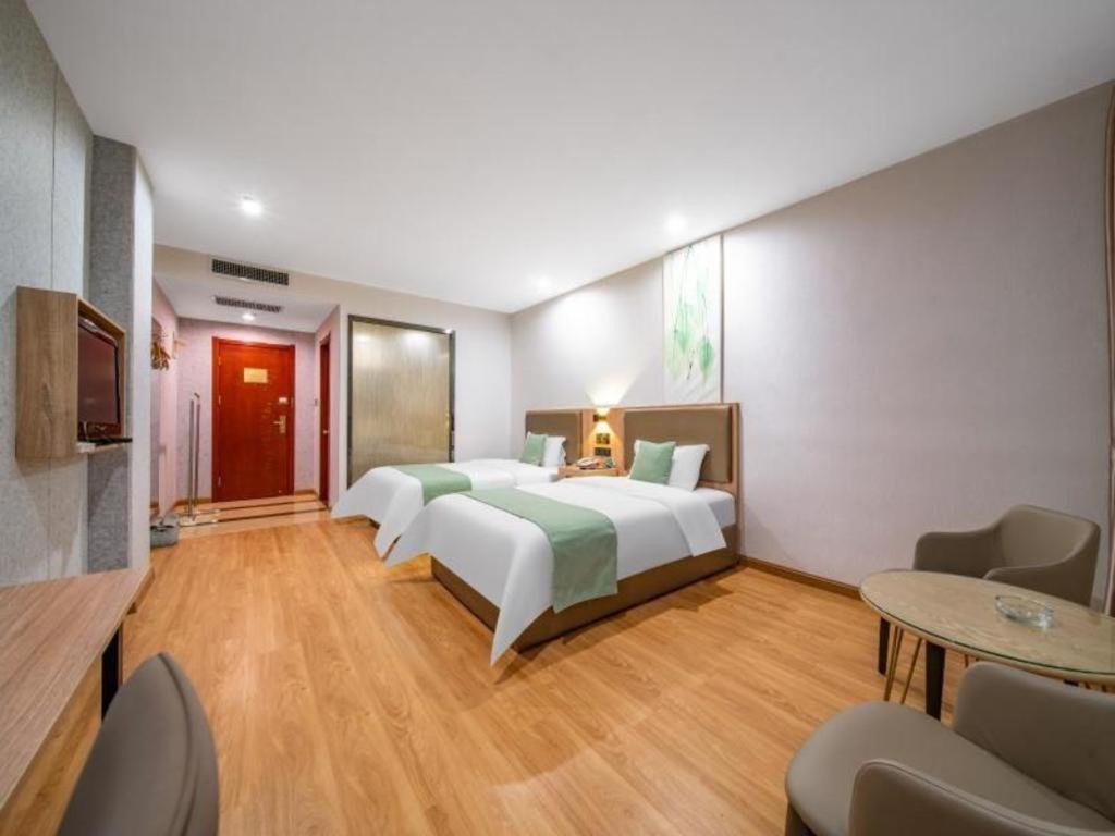 Greentree Inn Jining Yanzhou Jiuzhou Fangyuan Business Hotel Exteriör bild