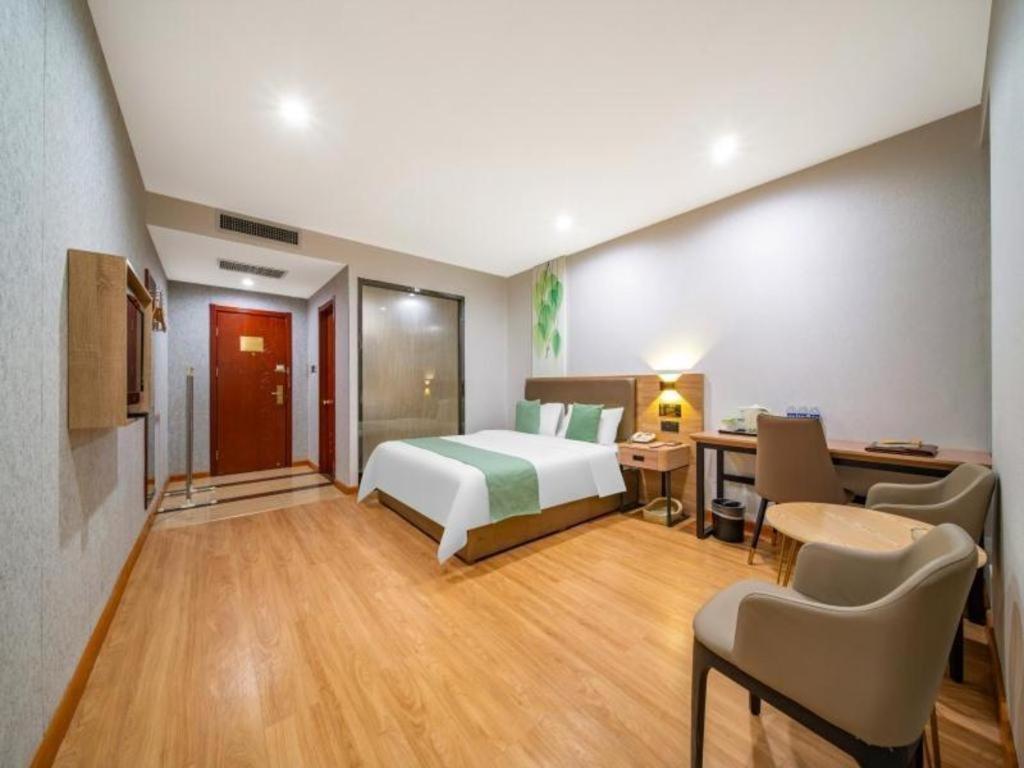 Greentree Inn Jining Yanzhou Jiuzhou Fangyuan Business Hotel Exteriör bild