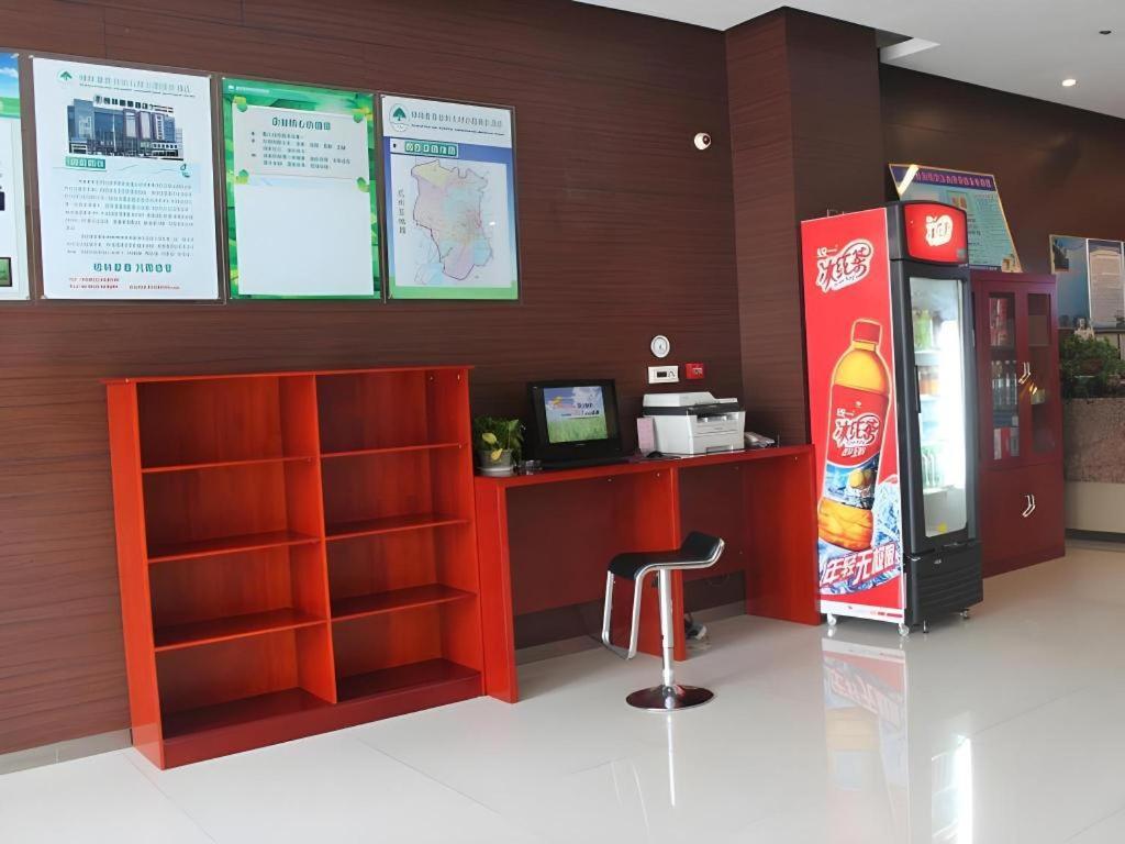Greentree Inn Jining Yanzhou Jiuzhou Fangyuan Business Hotel Exteriör bild