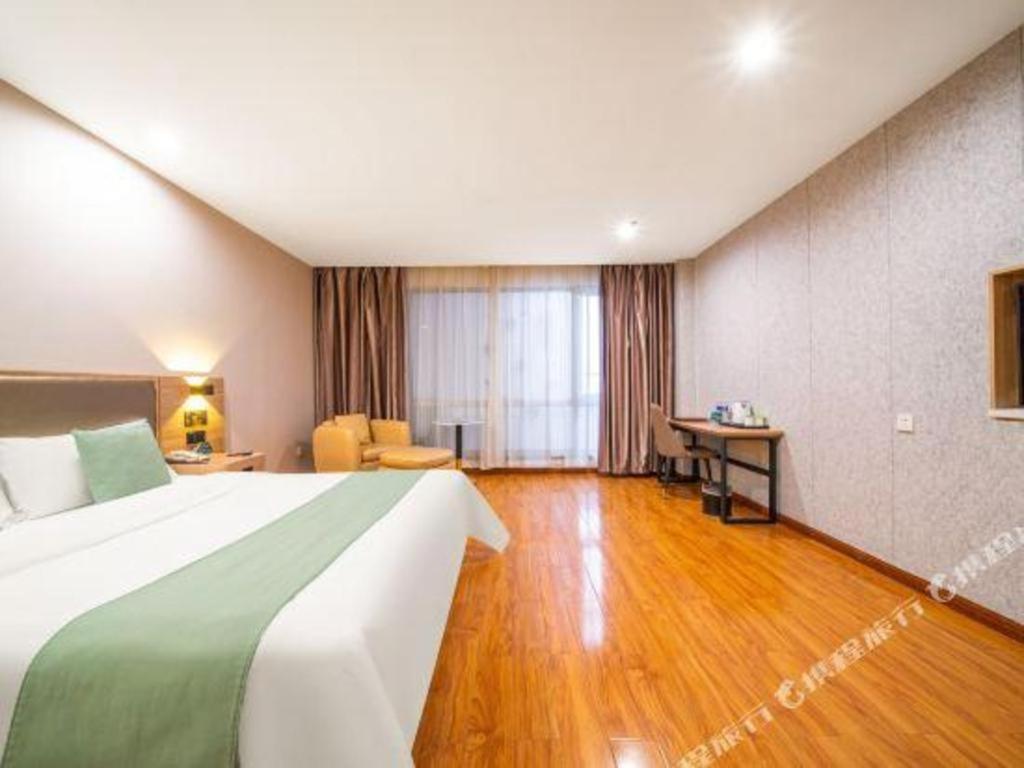 Greentree Inn Jining Yanzhou Jiuzhou Fangyuan Business Hotel Exteriör bild