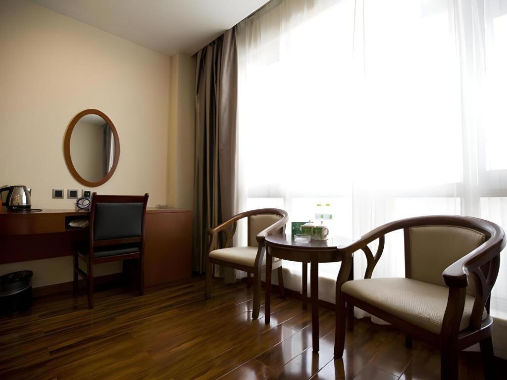 Greentree Inn Jining Yanzhou Jiuzhou Fangyuan Business Hotel Exteriör bild