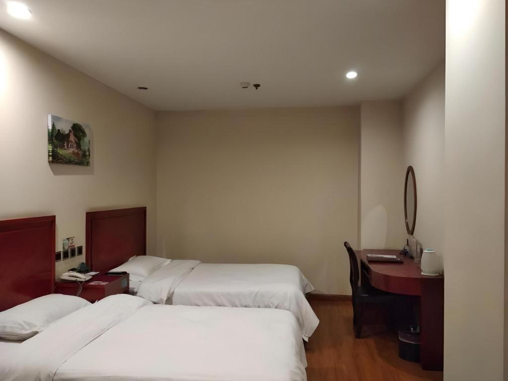 Greentree Inn Jining Yanzhou Jiuzhou Fangyuan Business Hotel Exteriör bild