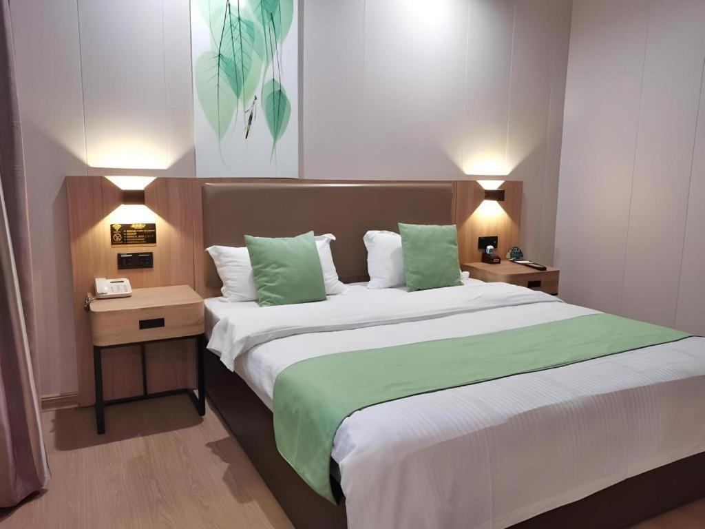 Greentree Inn Jining Yanzhou Jiuzhou Fangyuan Business Hotel Exteriör bild
