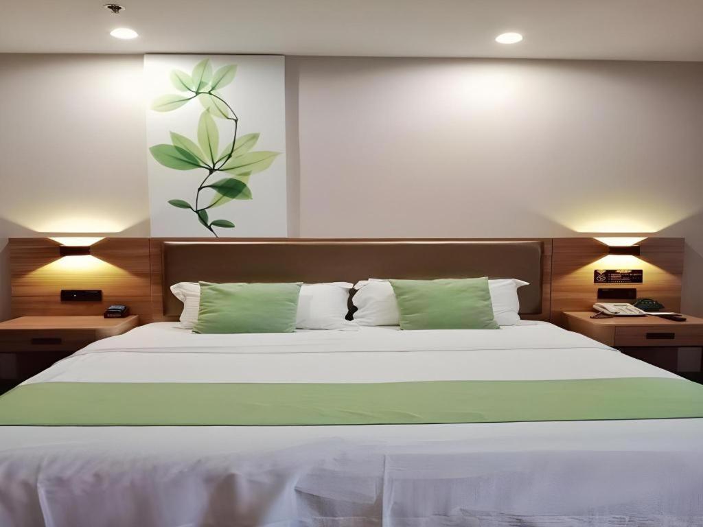 Greentree Inn Jining Yanzhou Jiuzhou Fangyuan Business Hotel Exteriör bild