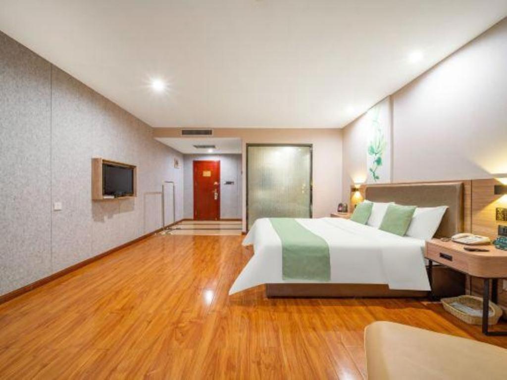 Greentree Inn Jining Yanzhou Jiuzhou Fangyuan Business Hotel Exteriör bild