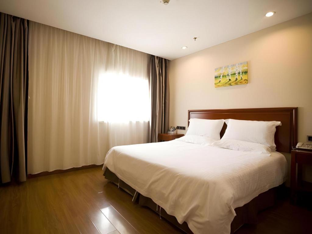 Greentree Inn Jining Yanzhou Jiuzhou Fangyuan Business Hotel Exteriör bild