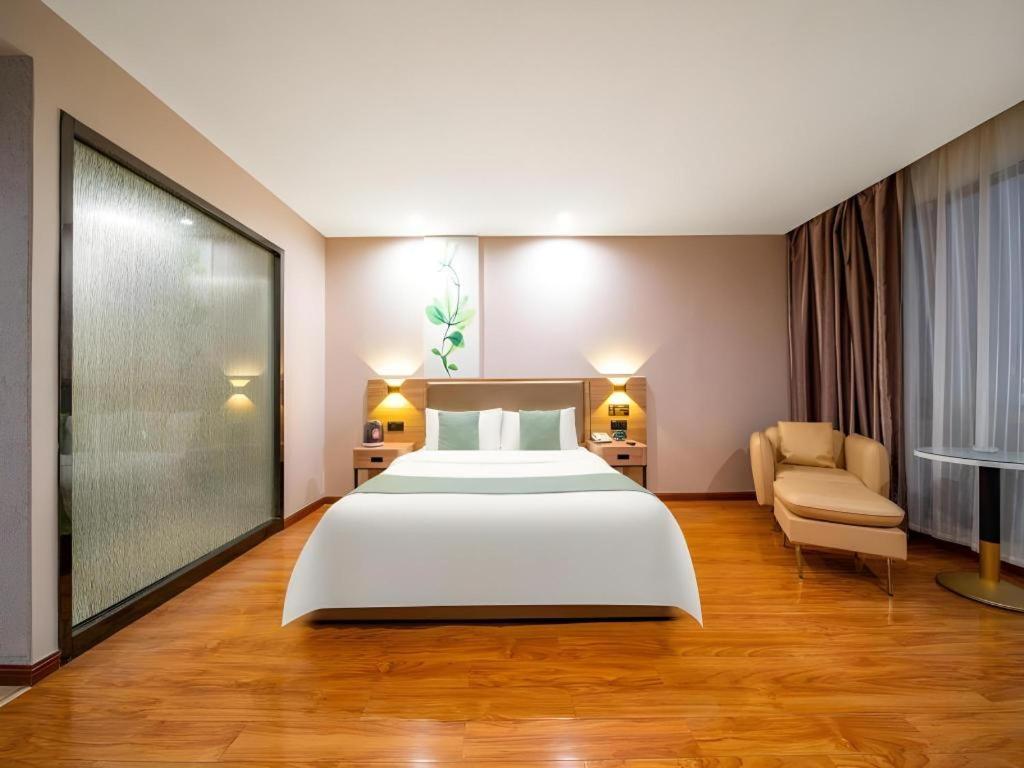 Greentree Inn Jining Yanzhou Jiuzhou Fangyuan Business Hotel Exteriör bild