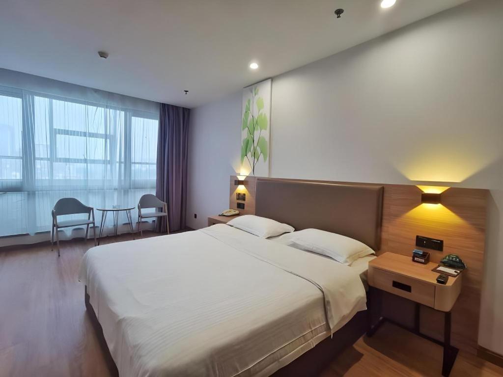 Greentree Inn Jining Yanzhou Jiuzhou Fangyuan Business Hotel Exteriör bild