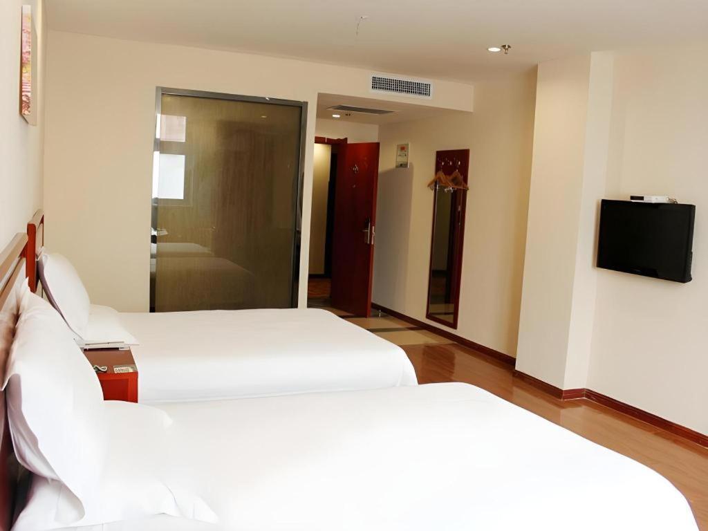 Greentree Inn Jining Yanzhou Jiuzhou Fangyuan Business Hotel Exteriör bild