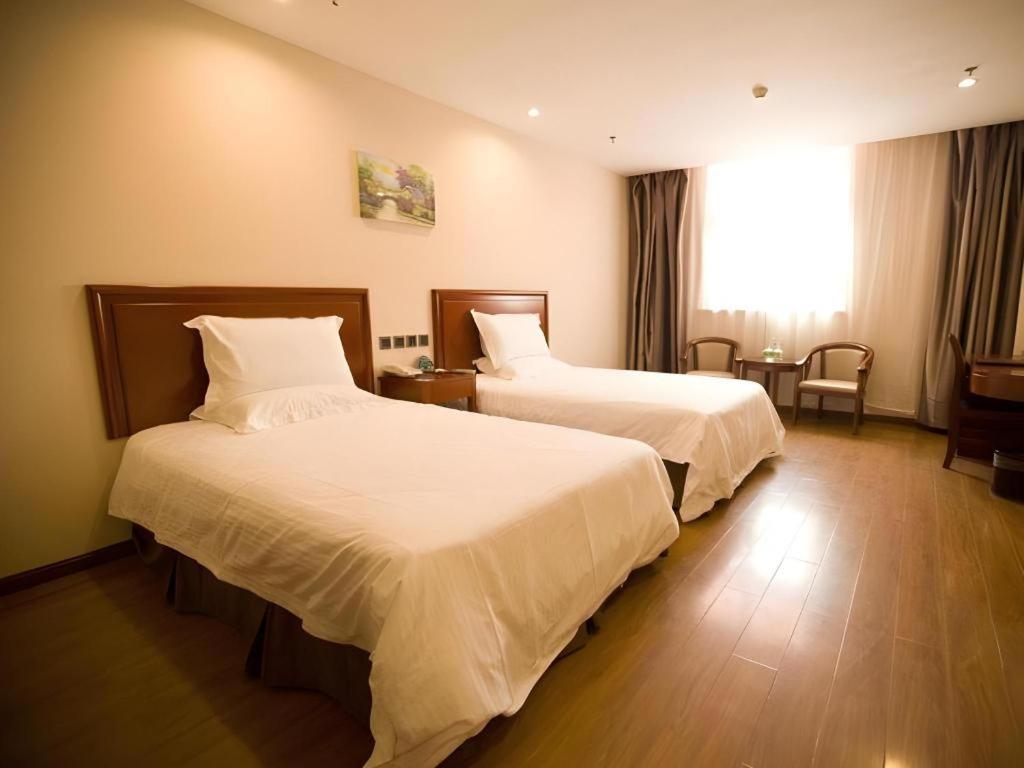 Greentree Inn Jining Yanzhou Jiuzhou Fangyuan Business Hotel Exteriör bild