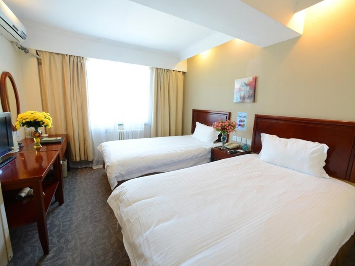 Greentree Inn Jining Yanzhou Jiuzhou Fangyuan Business Hotel Exteriör bild